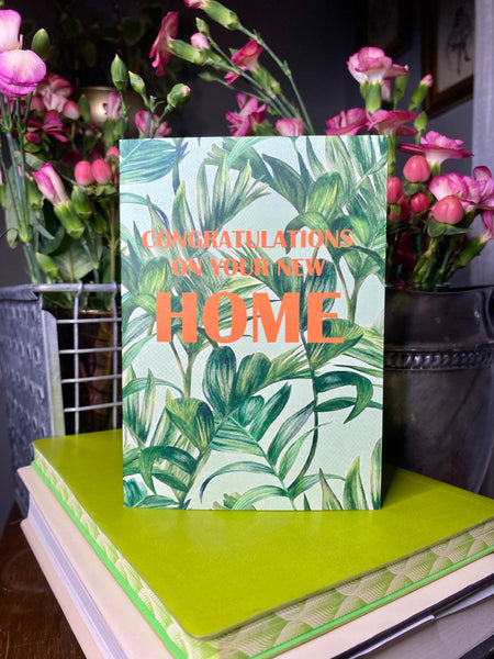 Congratulations on your New Home New Homeowner Greeting Card
