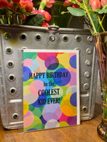 The Coolest Kid Ever! Happy Birthday Balloons Card