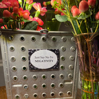 Just Say No To Negativity • Fridge Magnet