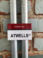 Atwells Ave Federal Hill Providence Rhode Island Magnet - Ree+Dot