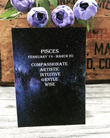 Pisces Personality Traits Card - Ree+Dot