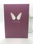 Angel Baby Sympathy Card (dusty rose) - Ree+Dot