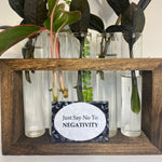 Just Say No To Negativity • Fridge Magnet
