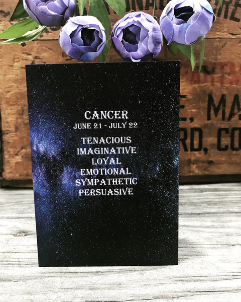 Cancer Horoscope Card - Ree+Dot