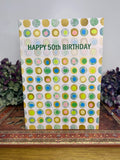 milestone Birthday Cards fiftieth birthday card reeplusdot ree+dot 