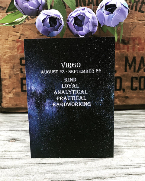 Virgo Horoscope Card - Ree+Dot