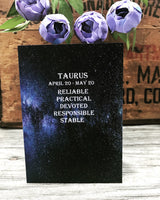 Taurus Horoscope Card - Ree+Dot
