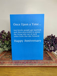 once upon a time anniversary card