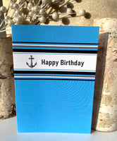 Nautical Happy Birthday Card