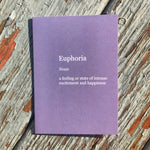 Euphoria Dictionary Definition Greeting Card - Ree+Dot