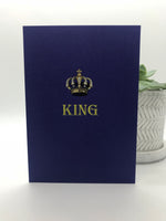 King Crown 👑 Greeting Card - Ree+Dot