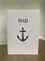 Dad Anchor Card
