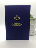 Queen Crown 👑 Greeting Card - Ree+Dot