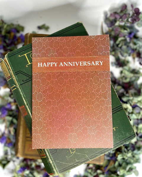 Terracotta • Anniversary Card