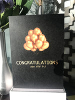Congratulations! You Did It Graduation Card - Ree+Dot
